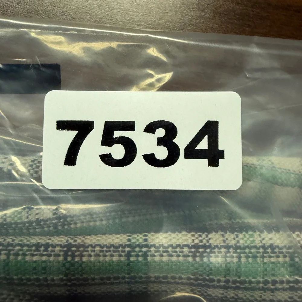 Vintage New JC Penney Penn Prest Trousers Kids Size 12 26x26.5 Plaid Green Brown